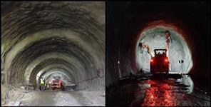 image: Tunnel in rishikesh karnprayag rail route