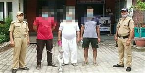 image: 3 people arrested for smoking hookah in Rishikesh