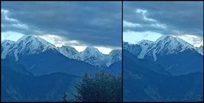 image: Uttarakhand: First snowfall of the season on the mountains