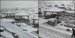 image: Uttarakhand Weather Update 16 October Snowfall in Kedarnath