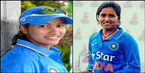 image: Ekta Bisht and Sneha Rana join the Indian team