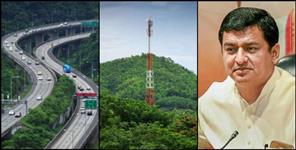 image: first mobile tower installed between dehradun dat kali mohand