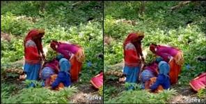 image: Delivery in the forest in Nizamula Valley