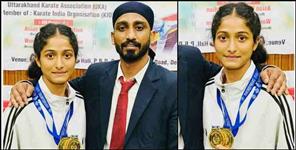 image: Udham Singh Nagar Komal Batra selected in Assam Rifles