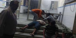 image: Injured youth kept suffering for two hours in Haridwar CHC