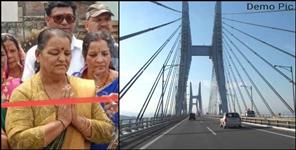 image: Hat-Bashti double lane bridge over Mandakini in Agastyamuni