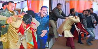 image: Groom beaten by people in uttarakhand