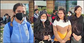 image: Akanksha Aditi Nisha and Ayushi returned from Ukraine