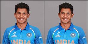 image: Aryan Juyal scored a century in the Vijay Hazare Trophy