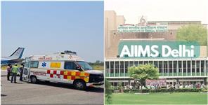 image: 2 forest workers burnt in fire referred to Delhi AIIMS