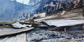 image: Woman dies as fire rages in Savni village of Mori