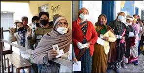 image: Voting percentage in 10 assembly seats of Dehradun 4 pm