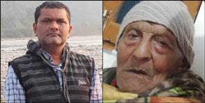 image: Son gave up his life in front of his father body