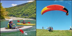 image: Paragliding in Pauri Garhwal