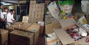image: Raid on drug factory in Haridwar