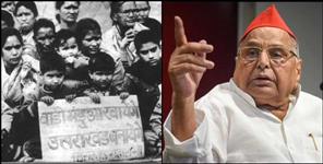 image: Mulayam Singh Yadav Uttarakhand andolan Rampur Tiraha