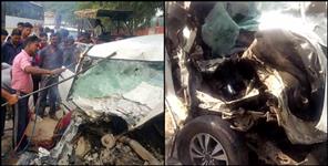 Truck and innova accident in roorkee 3 people died