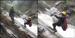 image: SDRF jawans rescued 4 people in Chamoli