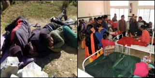 image: people sufferd of food poisning in bageshwar