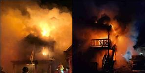 image: FIRE AT MORI VILLAGE UTTARKASHI