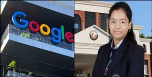 image: Dehradun Graphic Era Student Prajali Saxena Selection in Google