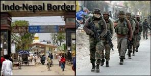 image: security alert at uttarakhand nepal border for diwali