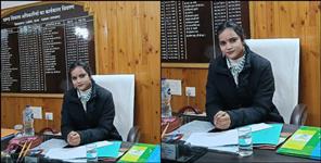image: Anushka of Karnaprayag became the BDO of Ukhimath