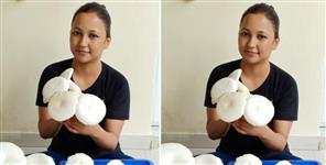 image: Mushroom cultivator divya rawat send samples to US
