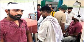 Three bullies attacked Rajendra Singh with iron rod