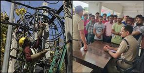 image: former pradhan cut off electricity of Dalit basti In Roorkee