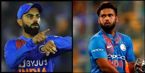 image: Virat kohli hints team prefers kl rahul as wicketkeeper spite of rishabh pant