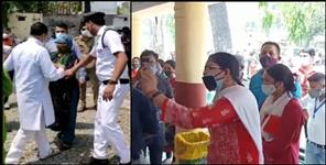 image: Narbaji against Uttarakhand Assembly Speaker