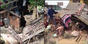 image: Dehradun Vikasnagar Heavy Rain House Collapsed