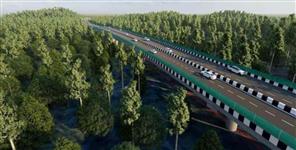 image: Dehradun Delhi Expressway Wildlife Corridor