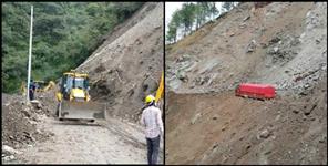 image: new roads closed 182 times in Pithoragarh