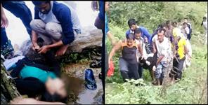image: two student drown in Rainwater stream in pithoragarh