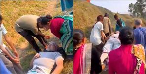 image: Women of Amsyari village rescued injured foreigner