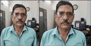 image: Haldwani administrative officer Ashwini Kumar arrested red handed taking bribe