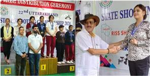 image: Mother and Children Won 13 Medals in State Shooting Championship