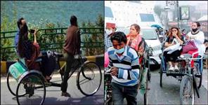 image: Paddle rickshaws will be out of Nainital city