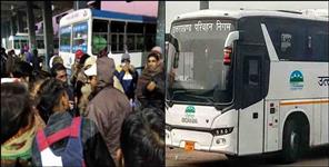 image: Volvo bus driver missing from Dehradun ISBT