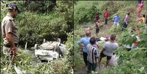 image: 3 Dead 10 Injured as Vehicle Falls Into Ditch in Naugaon