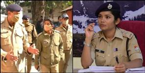 image: nainital ssp preeti priyadarshini suspended two police man