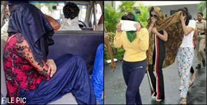 image: Police action at Udham Singh Nagar Hotel