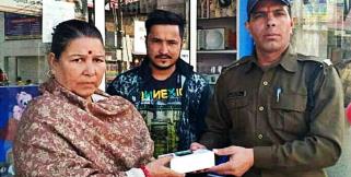 image: Uttarakhand police jawan good work