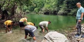 image: Artificial lake built in Dehradun Saibuwala