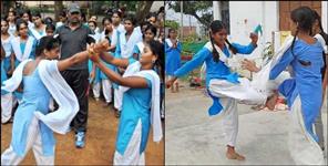 image: Rani Lakshmi Self-Defense Training for Girls in Govt Schools