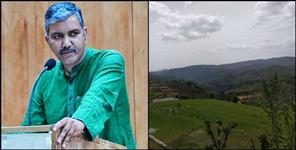 image: CM bought land in Gairsain Indresh Maikhuri blog