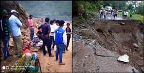 image: Child dies in landslide