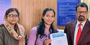 image: Divyakshi of Kotdwar became education officer in army